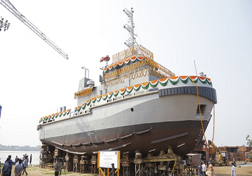 Titagarh Rail Systems Launches Second 25t Bollard Pull Tug For Indian Navy
